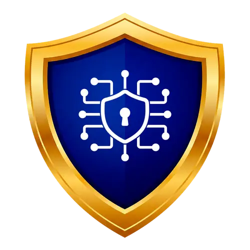 Penetration testing shield icon