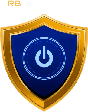 RB Consultancy shield logo blue